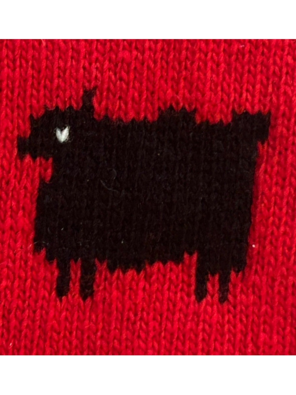 Warm and Wonderful London Black Sheep Sweater M/L Diana edition Wool Excellent - Picture 4 of 8